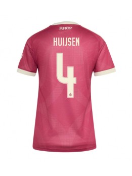 Zenske Futbalové oblečenie Real Madrid Dean Huijsen #4 2026-27 Krátky Rukáv - Tretina Zenske Futbalové oblečenie Real Madrid Dean Huijsen #4 2026-27 Krátky Rukáv - Tretina